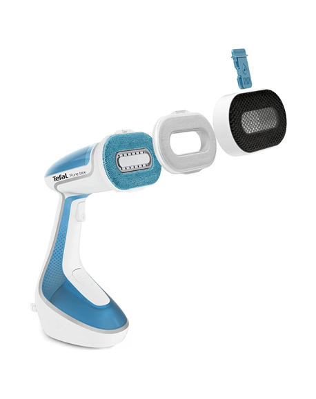 TEFAL Garment Steamer DT9530E1 Handheld, 1700 W, 0.2 L, 30 g/min, Blue/White
