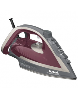 TEFAL FV6870E0 Steam Iron, 2800 W, Water tank capacity 270 ml, Continuous steam 40 g/min, Red/Grey