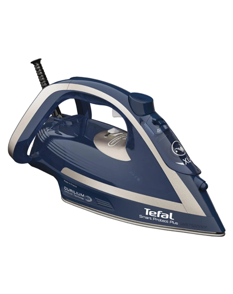 TEFAL FV6872E0 Steam Iron, 2800 W, Water tank capacity 270 ml, Continuous steam 40 g/min, Blue/Silver