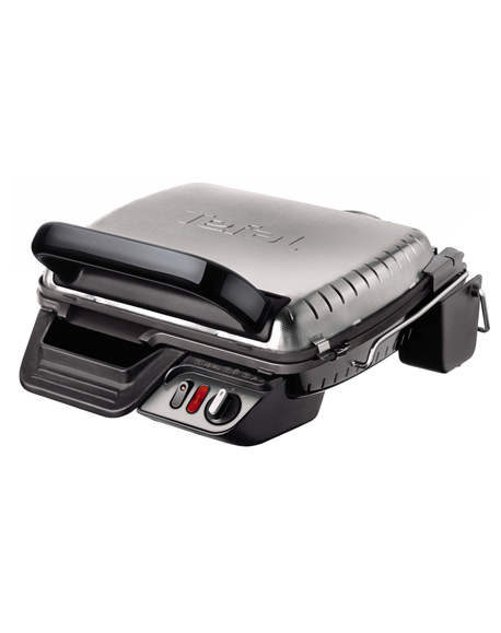 TEFAL UltraCompact GC305012 Electric Grill, 2000 W, Stainless Steel/Black