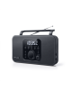 Muse Radio M-091R Black, AUX in, Alarm function