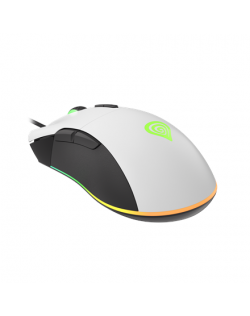 Genesis Gaming Mouse Krypton 290 Wired, 6400 DPI, USB 2.0, White