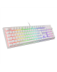 Genesis THOR 303 Gaming keyboard, RGB LED light, US, White, Wired, Brown Switch