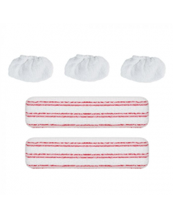 Polti Vaporetto Kit of 2 Cloths and 3 Sockettes PAEU0324 Suitable for Polti Vaporetto models: Pro, Classic, Forever Exclusive, E