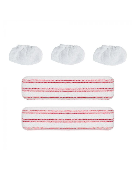 Polti Vaporetto Kit of 2 Cloths and 3 Sockettes PAEU0324 Suitable for Polti Vaporetto models: Pro, Classic, Forever Exclusive, E