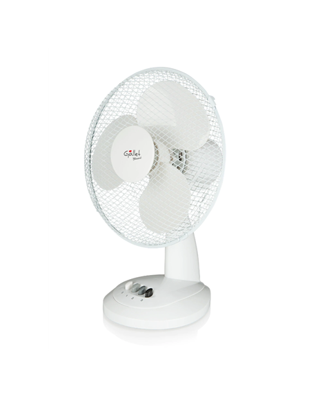 Gallet VEN12 Desk Fan, Number of speeds 3, 35 W, Oscillation, Diameter 30 cm, White