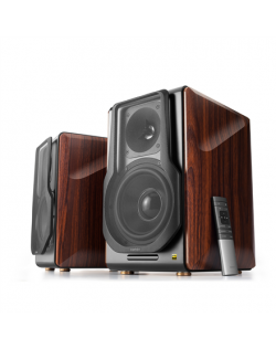 Edifier Wireless active speaker system S3000 PRO Balanced, analog, USB, optical and coaxial inputs, Bluetooth version 5.0, Brown