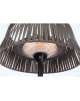 SUNRED Heater ARTIX M-SO BROWN, Corda Bright Standing Infrared, 2100 W, Brown