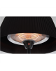 SUNRED Heater ARTIX SB BASIC, Bright Standing Infrared, 2100 W, Black