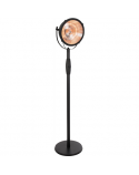 SUNRED Heater RSS19, Indus Bright Standing Infrared, 2100 W, Black