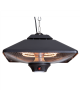 SUNRED Heater CE17SQ-B, Spica Bright Hanging Infrared, 2000 W, Black