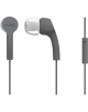 Koss Headphones KEB9iGRY Wired, In-ear, Microphone, Gray