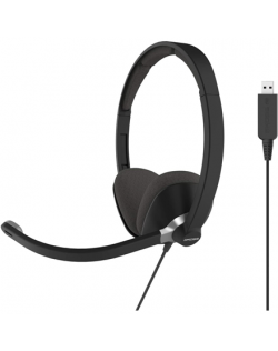 Koss USB Communication Headsets CS300 On-Ear, Microphone, Noice canceling, USB, Black