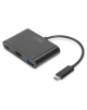 Digitus USB Type-C HDMI Multiport Adapter DA-70855 0.15 m, Black, USB Type-C