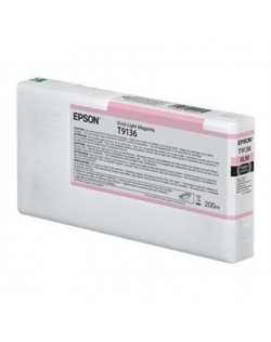 Epson T9136 Ink Cartridge, Light Magenta