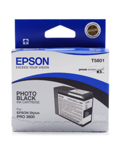 Epson ink cartridge photo black for Stylus PRO 3800, 80ml Epson