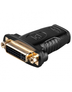 Goobay HDMI/DVI-I adapter, gold-plated 68690