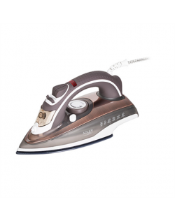 Adler Iron AD 5030 Steam Iron, 3000 W, Water tank capacity 310 ml, Continuous steam 20 g/min, Brown