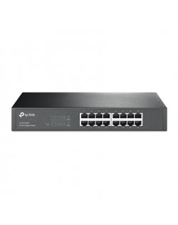 TP-LINK Switch TL-SG1016D Unmanaged, Desktop/Rackmount, 10/100 Mbps (RJ-45) ports quantity 16