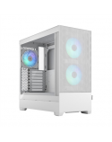 Fractal Design Pop Air RGB White TG Clear Tint, ATX, mATX, Mini ITX, Power supply included No