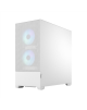 Fractal Design Pop Air RGB White TG Clear Tint, ATX, mATX, Mini ITX, Power supply included No