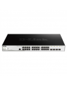 D-Link Switch with 24 10/100/1000Base-T PoE and 4 Gigabit SFP ports DGS-1210-28MP/ME Managed, SFP ports quantity 4
