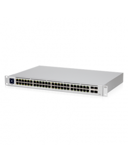 Ubiquiti UniFi Switch USW-48-POE Managed, Rack mountable, 1 Gbps (RJ-45) ports quantity 48, SFP ports quantity 4, PoE+ ports qua