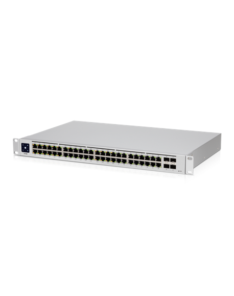 Ubiquiti UniFi Switch USW-48-POE Managed, Rack mountable, 1 Gbps (RJ-45) ports quantity 48, SFP ports quantity 4, PoE+ ports qua