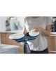 Bissell Mop SpinWave Corded operating, Washing function, Power 105 W, Blue/Titanium