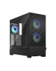 Fractal Design op Air RGB Black TG Clear Tint, ATX, mATX, Mini ITX, Power supply included No