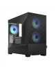 Fractal Design Pop Mini Air RGB Black TG Clear Tint, mATX, Mini ITX, Power supply included No