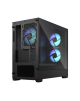 Fractal Design Pop Mini Air RGB Black TG Clear Tint, mATX, Mini ITX, Power supply included No