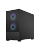 Fractal Design Pop Mini Air RGB Black TG Clear Tint, mATX, Mini ITX, Power supply included No