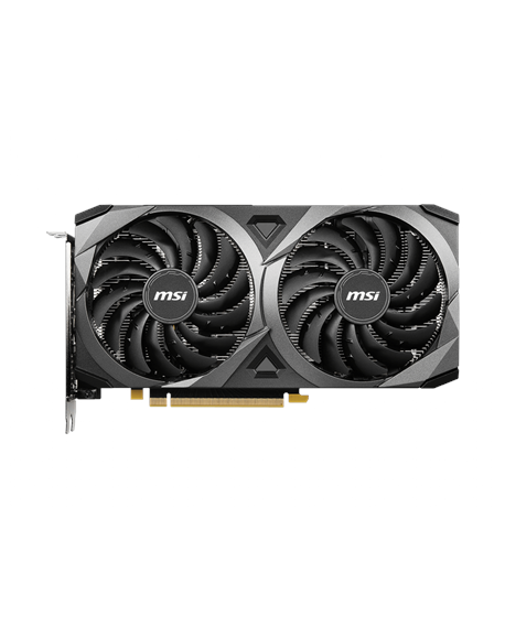 MSI GeForce RTX 3060 VENTUS 2X 12G OC NVIDIA, 12 GB, GeForce RTX 3060, GDDR6, PCI Express 4.0, HDMI ports quantity 1, Memory clock speed 1807 MHz