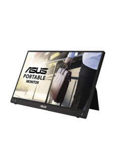 Asus Portable USB Monitor ZenScreen MB16ACV 15.6 ", IPS, FHD, 1920 x 1080 pixels, 16:9, 5 ms, 250 cd/m², Black