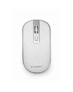 Gembird Wireless Optical mouse MUSW-4B-05 USB, White