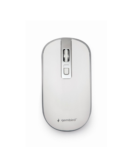 Gembird Wireless Optical mouse MUSW-4B-05 USB, White