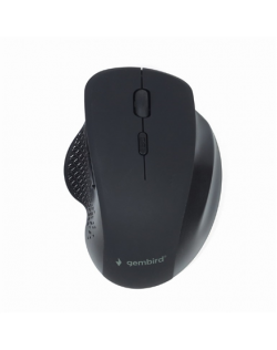 Gembird Wireless Optical mouse MUSW-6B-02 USB, Black