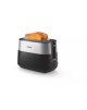 Philips Toaster HD2516/90 Daily Collection Power 830 W, Number of slots 2, Housing material Plastic, Black