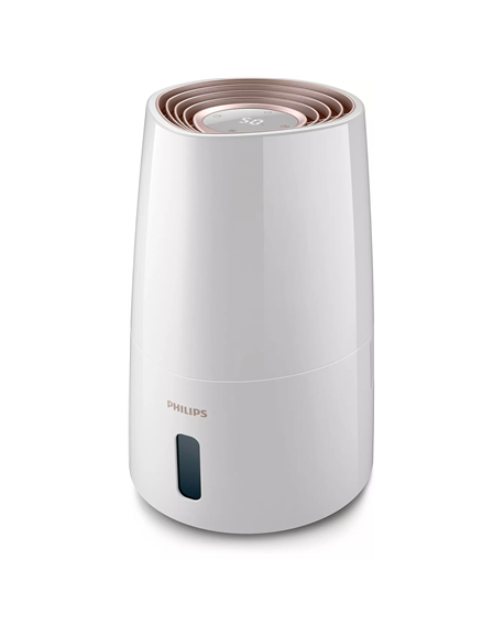 Philips HU3916/10 Humidifier, 25 W, Water tank capacity 3 L, Suitable for rooms up to 45 m², NanoCloud technology, Humidificatio