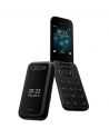 Nokia 2660 Flip Black, 2.8 ", TFT LCD, 240 x 320, Unisoc, T107, Internal RAM 0.048 GB, 0.128 GB, microSDHC, Dual SIM, Main camera 0.3 MP, 1450 mAh