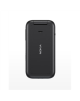 Nokia 2660 Flip Black, 2.8 ", TFT LCD, 240 x 320, Unisoc, T107, Internal RAM 0.048 GB, 0.128 GB, microSDHC, Dual SIM, Main camer