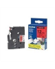 Brother TZE-431 Laminated Tape Black on Red, TZe, 8 m, 1.2 cm