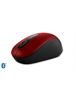 Microsoft Mobile Mouse 3600 PN7-00024 Bluetooth, Black, Red, Wireless