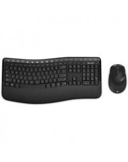 Microsoft Desktop 5050 Keyboard and Mouse Set, Wireless, Mouse included, RU, Numeric keypad, 829 g, Wireless connection, Wireles