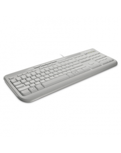 Microsoft ANB-00032 Wired Keyboard 600 Standard, Wired, EN, 2 m, 595 g, White