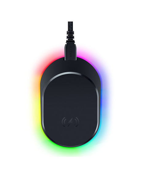 Razer Mouse Dock Pro + Wireless Charging Puck Bundle RGB LED light, USB, Wireless, Black