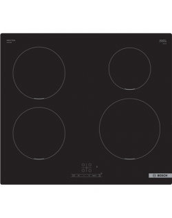 Bosch Hob PUE611BB5E Induction, Number of burners/cooking zones 4, Touch, Timer, Black