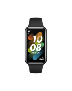 Huawei Band 7 1.47”, Smart watch, GPS (satellite), AMOLED, Touchscreen, Heart rate monitor, Waterproof, Bluetooth, Black