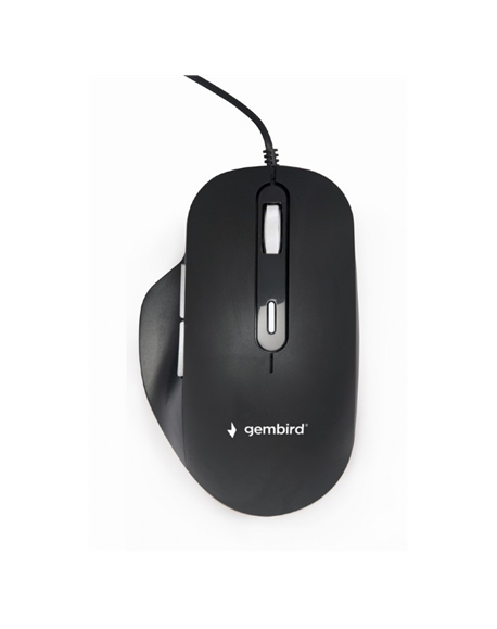 Gembird Optical USB LED Mouse MUS-6B-02 Black